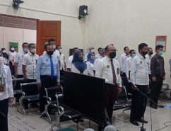 Asessment Surveilans Oleh Tim Akreditasi Penjaminan Mutu (APM) Pengadilan Tinggi Surabaya Pada PN Ke