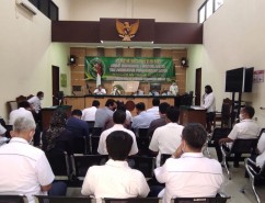 Asessment Surveilans Oleh Tim Akreditasi Penjaminan Mutu (APM) Pengadilan Tinggi Surabaya Pada PN Ke