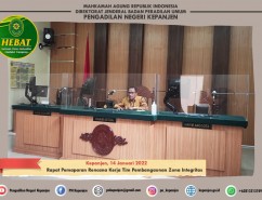 Pemaparan Rencana Kerja Tim Pembangunan Zona Integritas PN Kepanjen